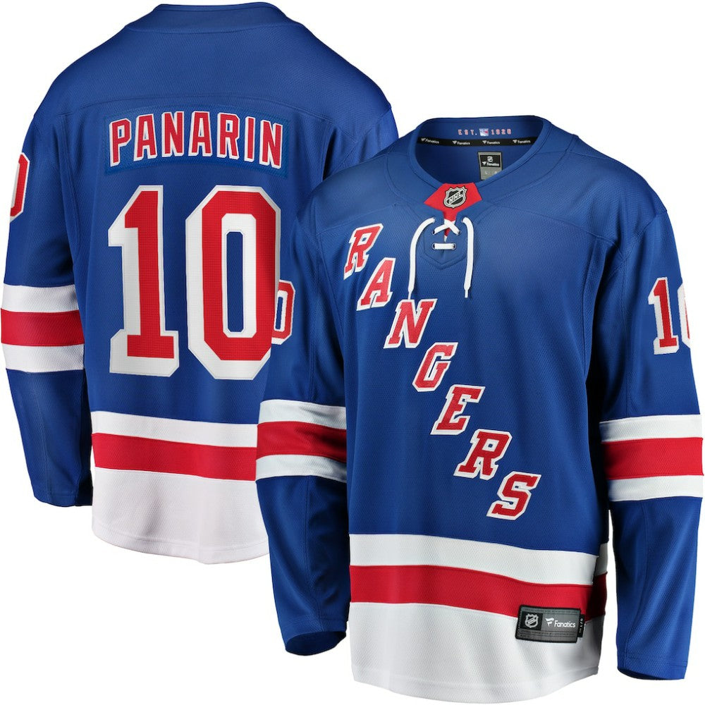 Artemi Panarin New York Rangers Fanatics Home Breakaway Player Jersey