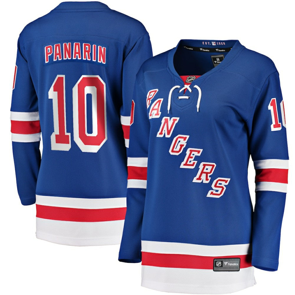 Artemi Panarin New York Rangers Fanatics Women's Home Breakaway Player Jersey