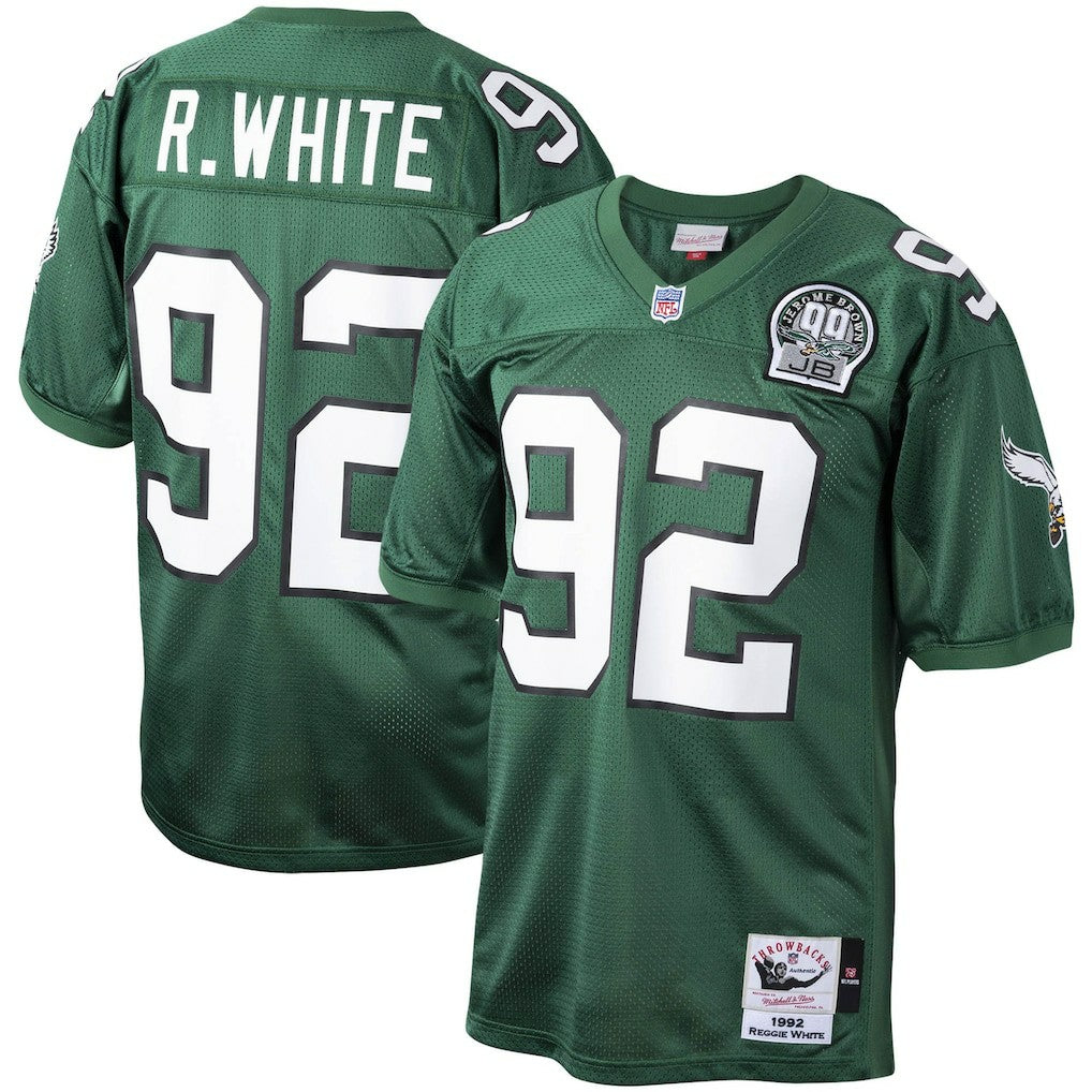 NFL Philadelphia Eagles Reggie White  Authentic Throwback Retired Player Jersey