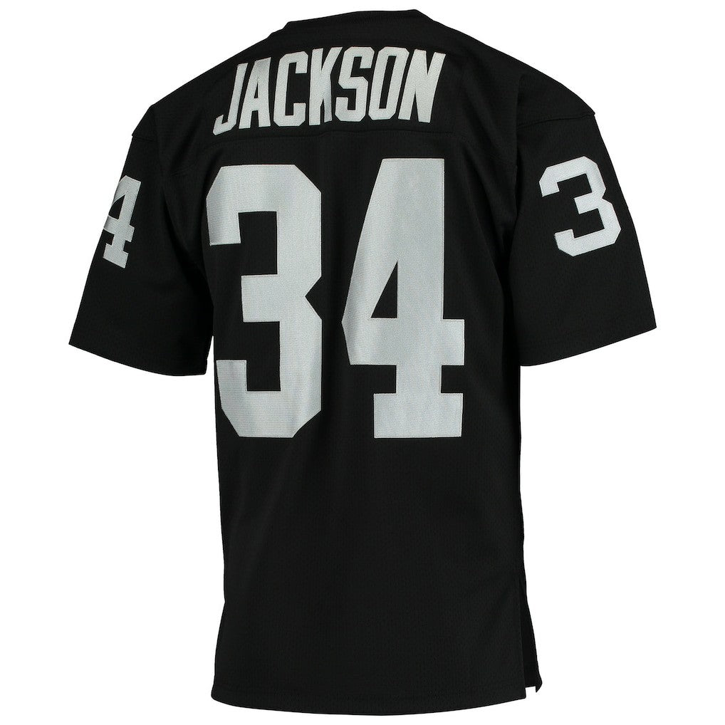 NFL Las Vegas Raiders Bo Jackson  1990 Authentic Throwback Retired Player Jersey