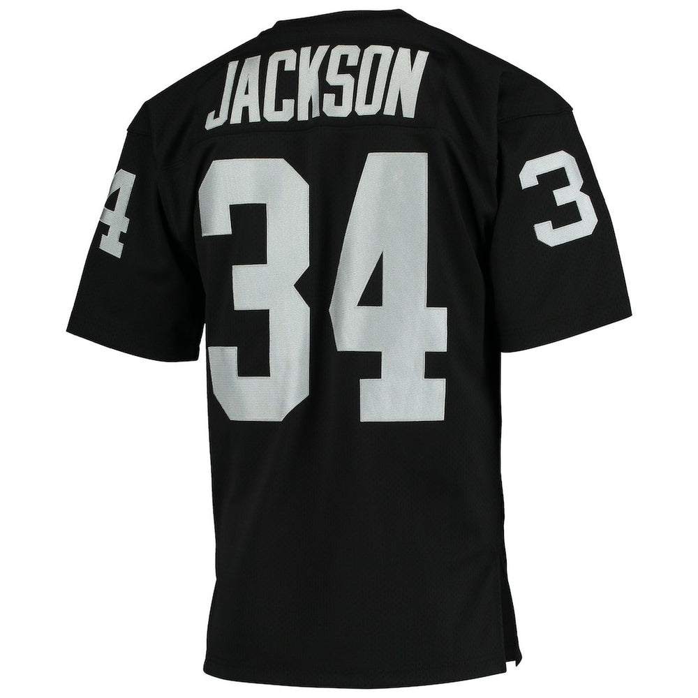 NFL Las Vegas Raiders Bo Jackson  1990 Authentic Throwback Retired Player Jersey