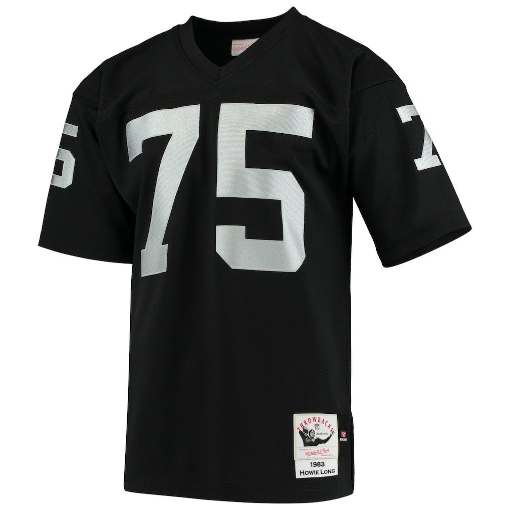 NFL Las Vegas Raiders Howie Long  1983 Authentic Throwback Retired Player Jersey