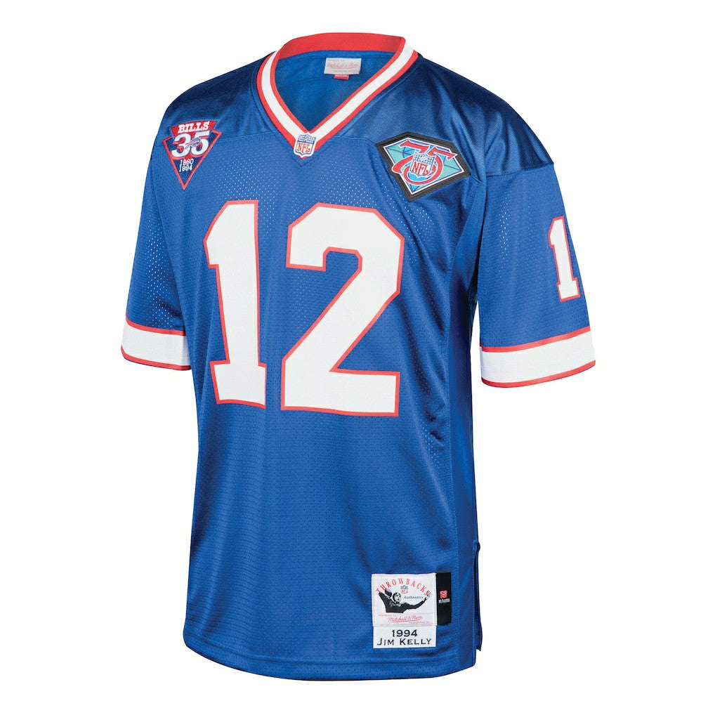 NFL Buffalo Bills Jim Kelly  1994 Authentic Throwback Retired Player Jersey