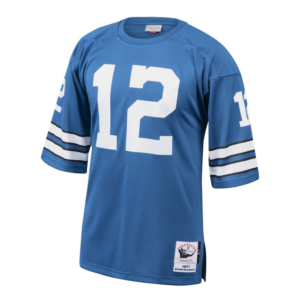 NFL Dallas Cowboys Roger Staubach  1971 Authentic Throwback Retired Player Jersey