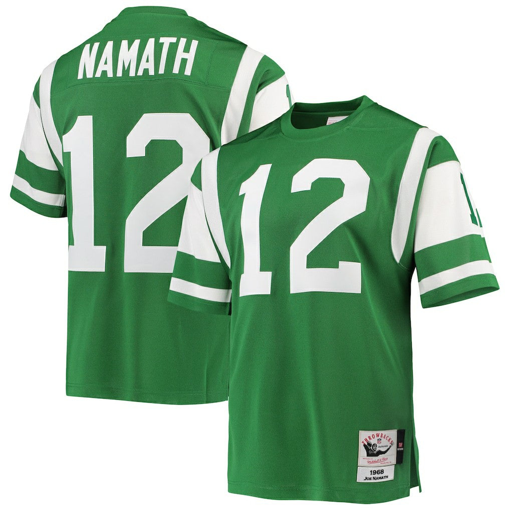 NFL New York Jets Joe Namath  1968 Authentic Throwback Retired Player Jersey