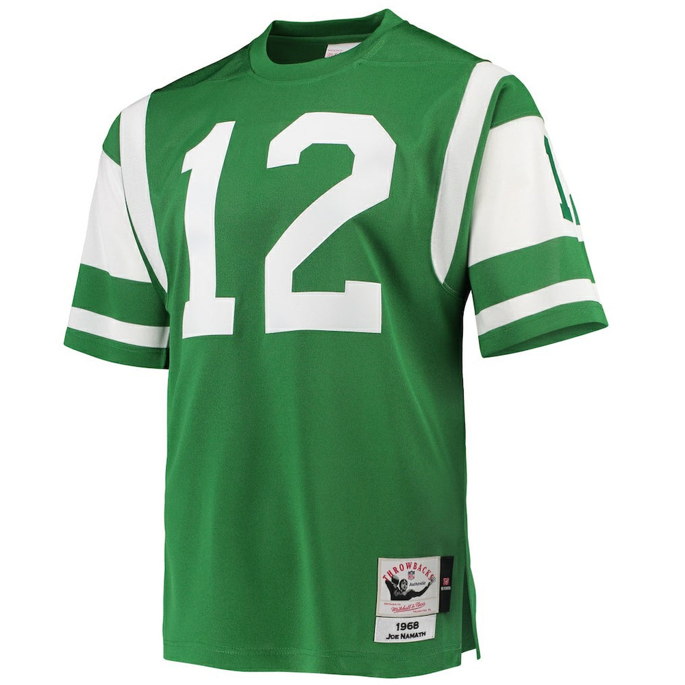 NFL New York Jets Joe Namath  1968 Authentic Throwback Retired Player Jersey