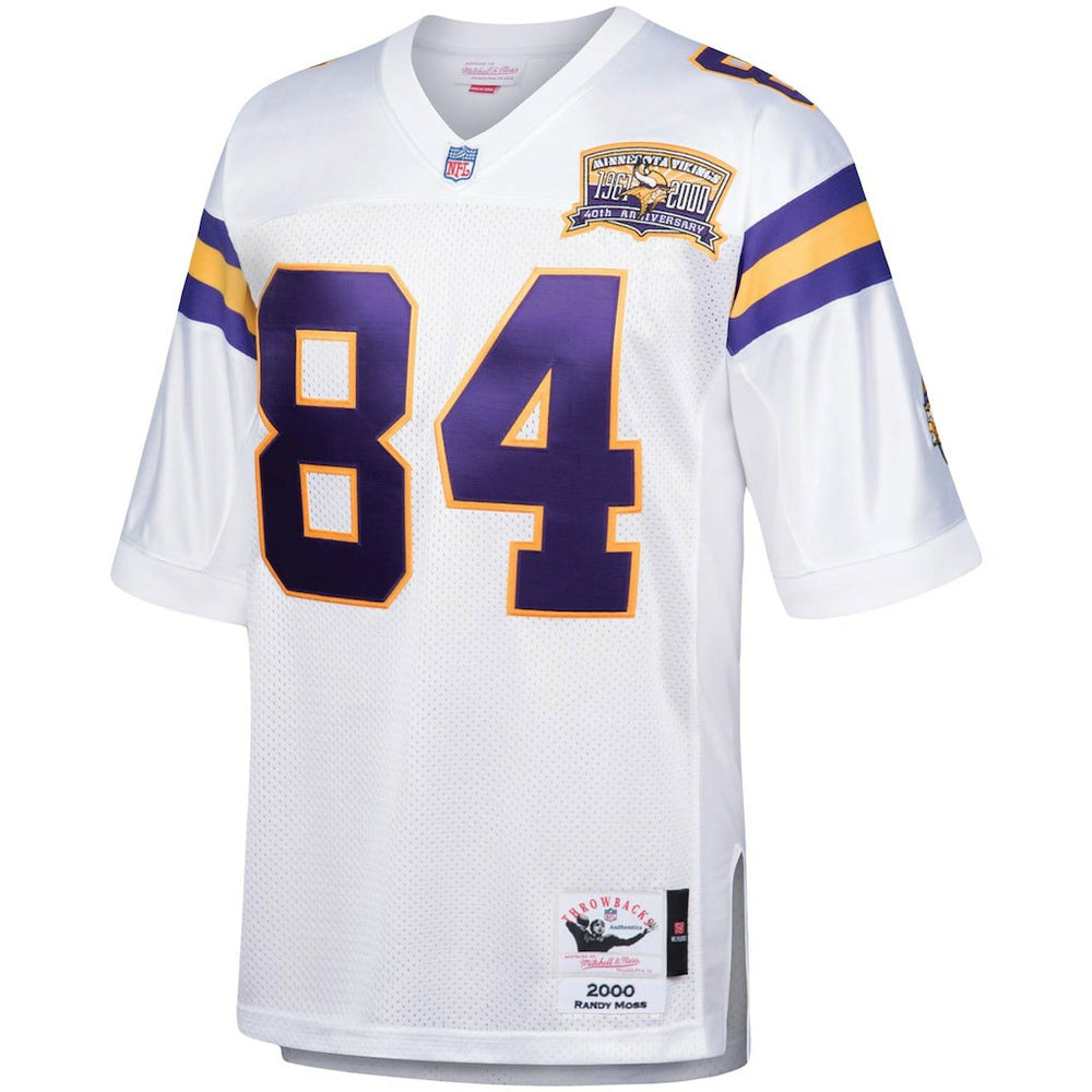 NFL Minnesota Vikings Randy Moss  2000 Authentic Throwback Retired Player Jersey