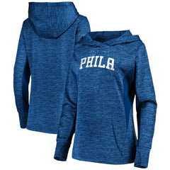 Philadelphia 76ers Women's Showtime Done Better Pullover Hoodie - Royal | Fanatics outlet