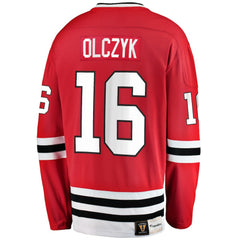 Eddie Olczyk Chicago Blackhawks Fanatics Premier Breakaway Retired Player Jersey