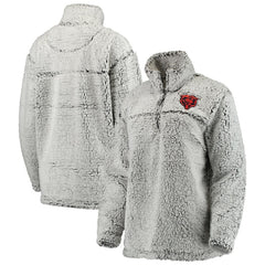 NFL Chicago Bears Women's Sherpa Quarter-Zip Pullover Jacket