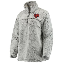 NFL Chicago Bears Women's Sherpa Quarter-Zip Pullover Jacket