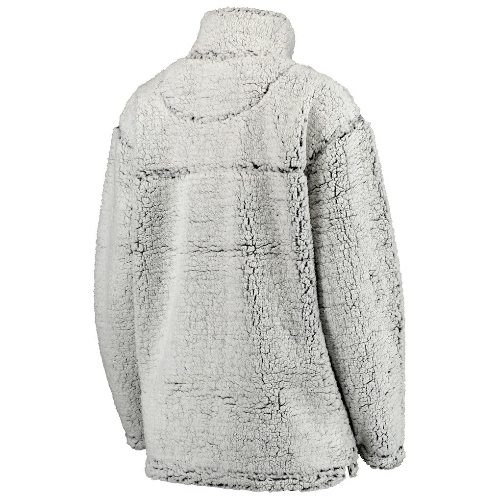 NFL Chicago Bears Women's Sherpa Quarter-Zip Pullover Jacket