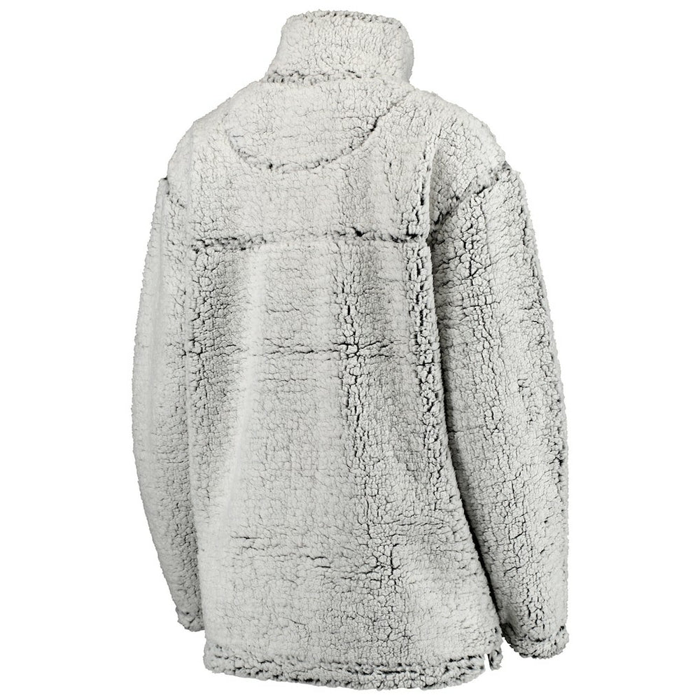 NFL Chicago Bears Women's Sherpa Quarter-Zip Pullover Jacket