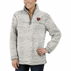 NFL Chicago Bears Women's Sherpa Quarter-Zip Pullover Jacket