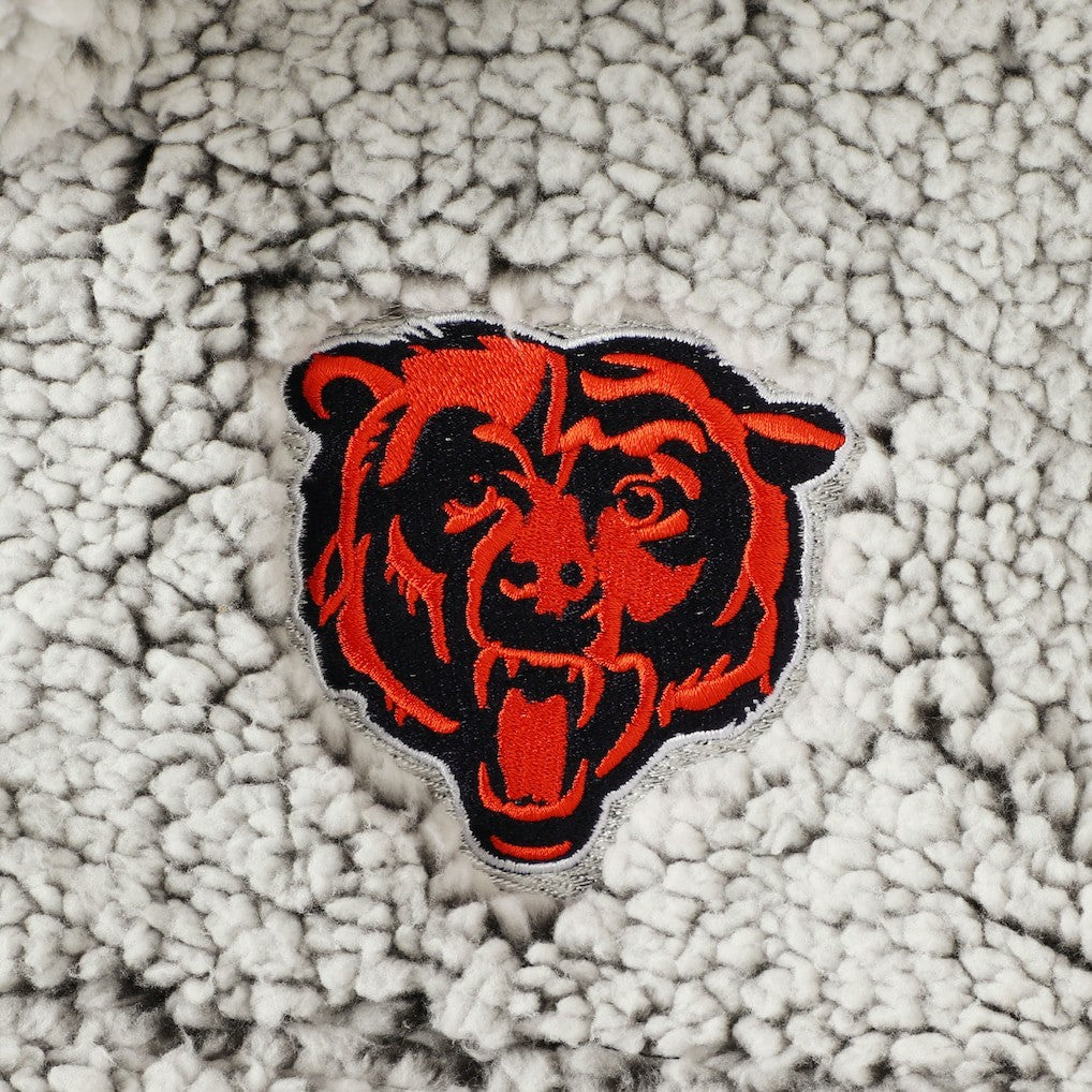 NFL Chicago Bears Women's Sherpa Quarter-Zip Pullover Jacket