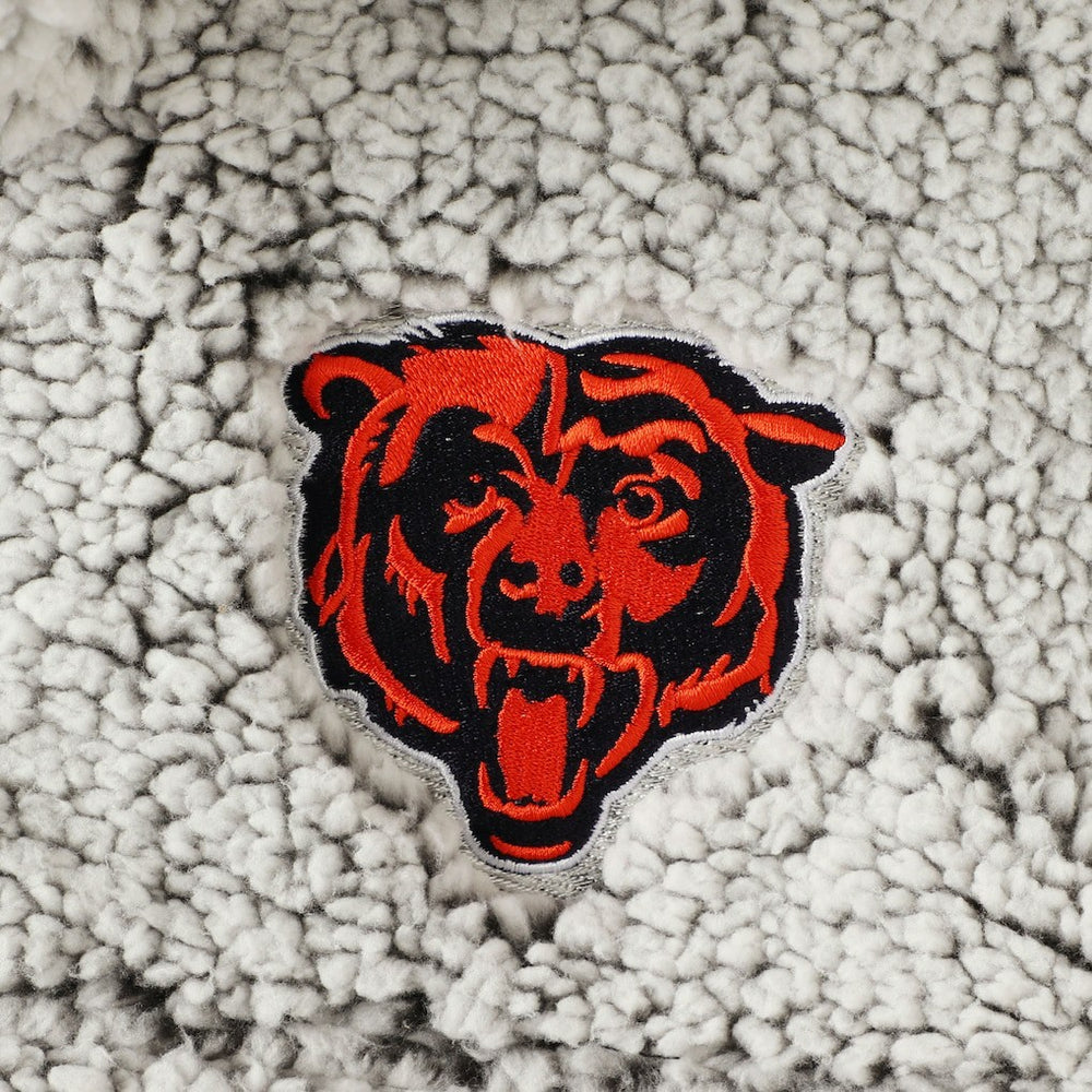 NFL Chicago Bears Women's Sherpa Quarter-Zip Pullover Jacket