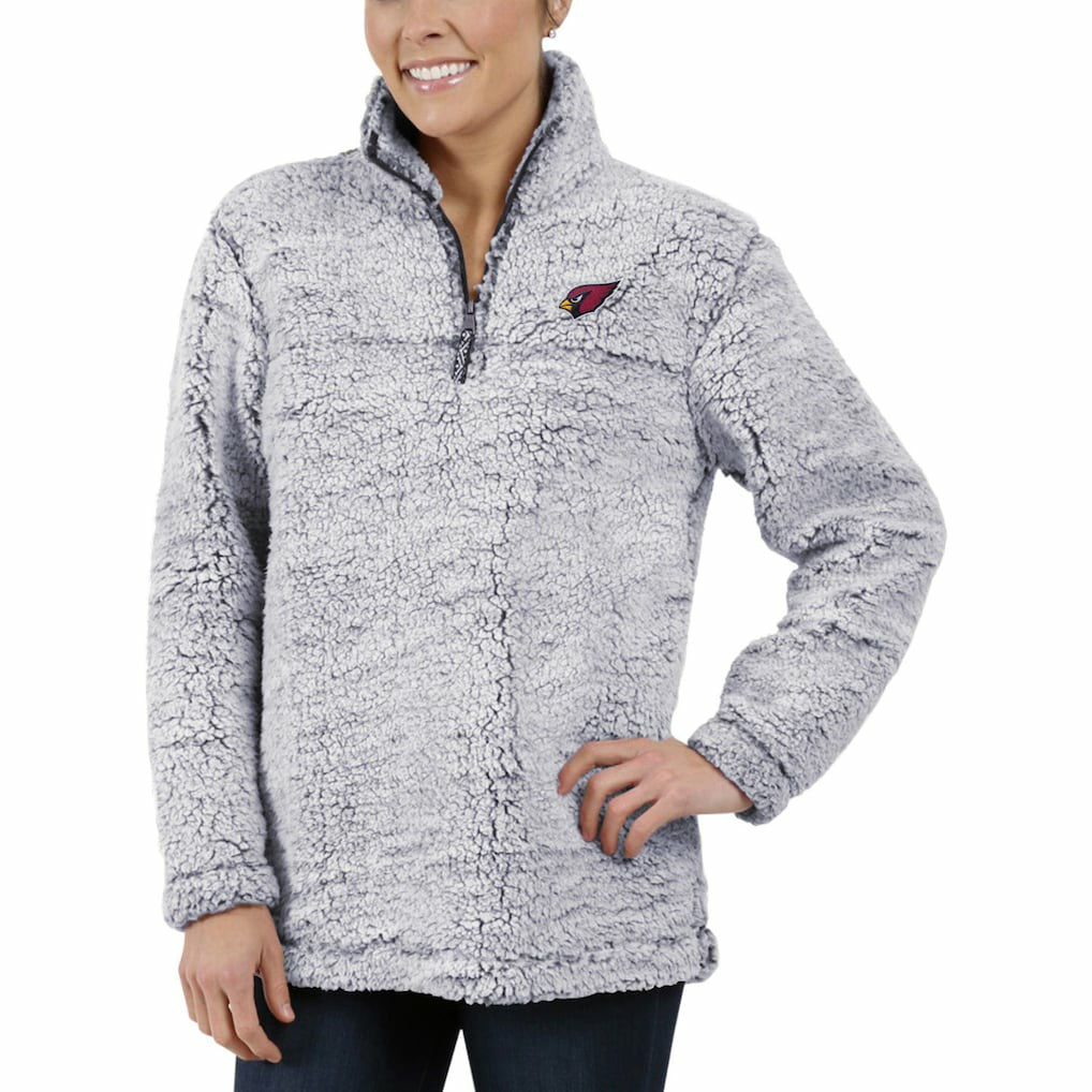 NFL Arizona Cardinals G-III 4Her by Carl Banks Women's Sherpa Quarter-Zip Pullover Jacket