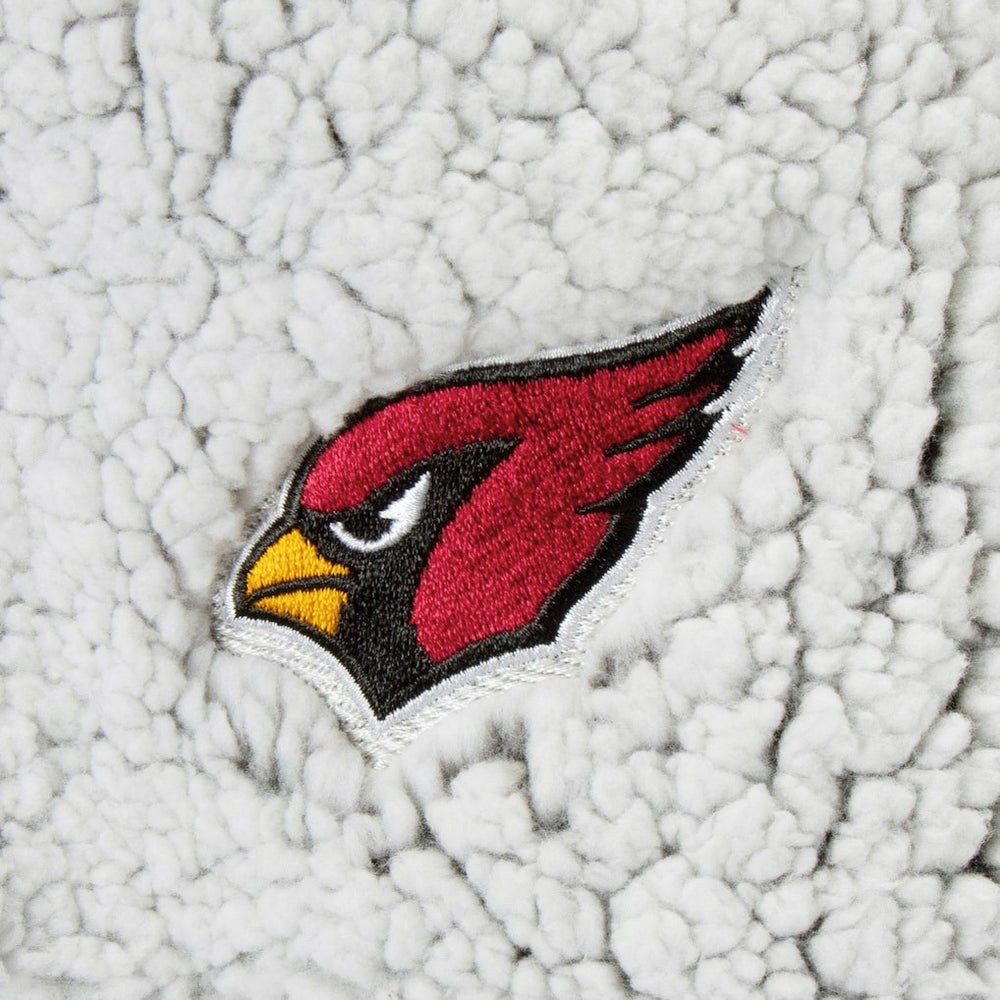 NFL Arizona Cardinals G-III 4Her by Carl Banks Women's Sherpa Quarter-Zip Pullover Jacket