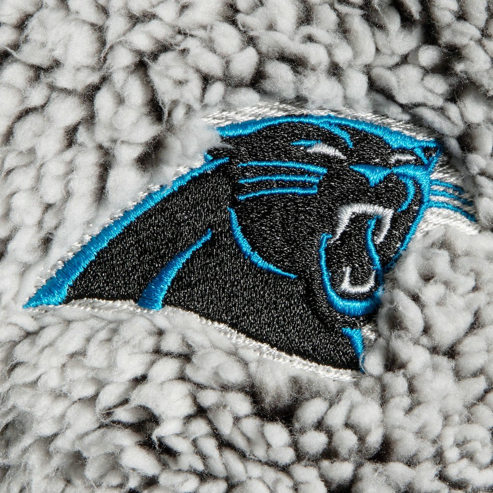 NFL Carolina Panthers G-III 4Her by Carl Banks Women's Sherpa Quarter-Zip Pullover Jacket