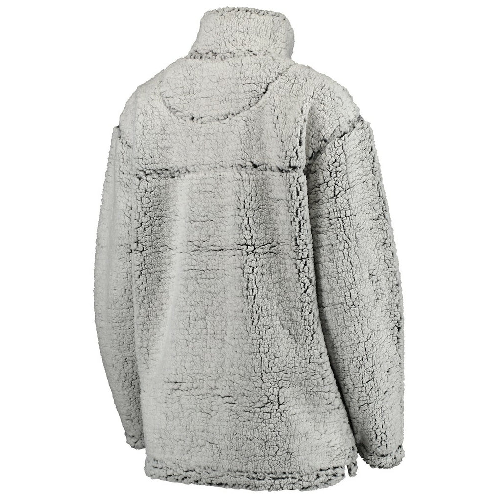 NFL Kansas City Chiefs Women's Sherpa Quarter-Zip Pullover Jacket
