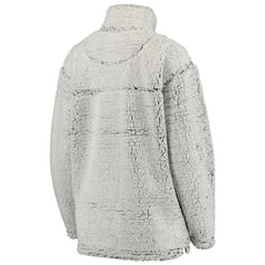 NFL Green Bay Packers Women's Sherpa Quarter-Zip Pullover Jacket