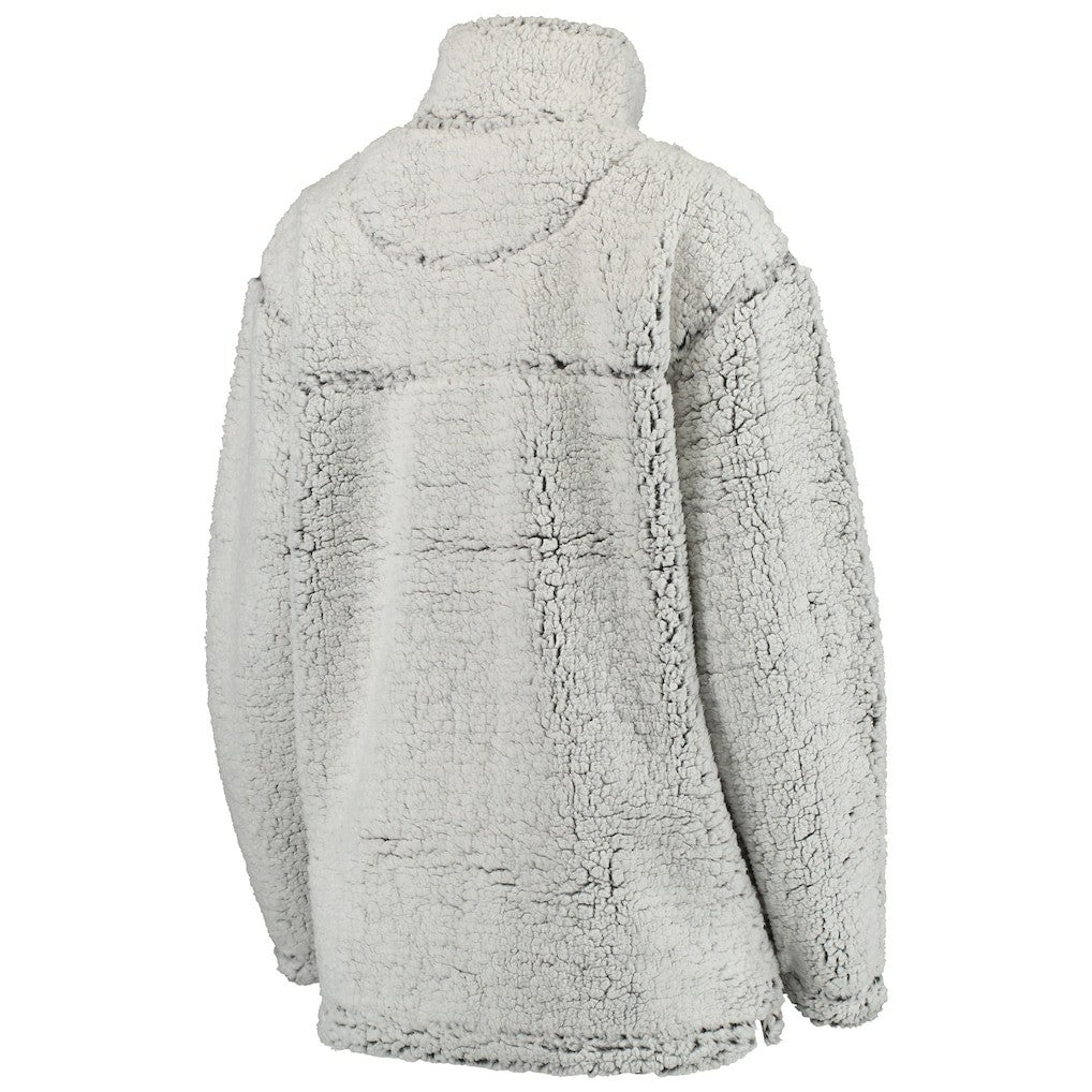 NFL Pittsburgh Steelers Women's Sherpa Quarter-Zip Pullover Jacket