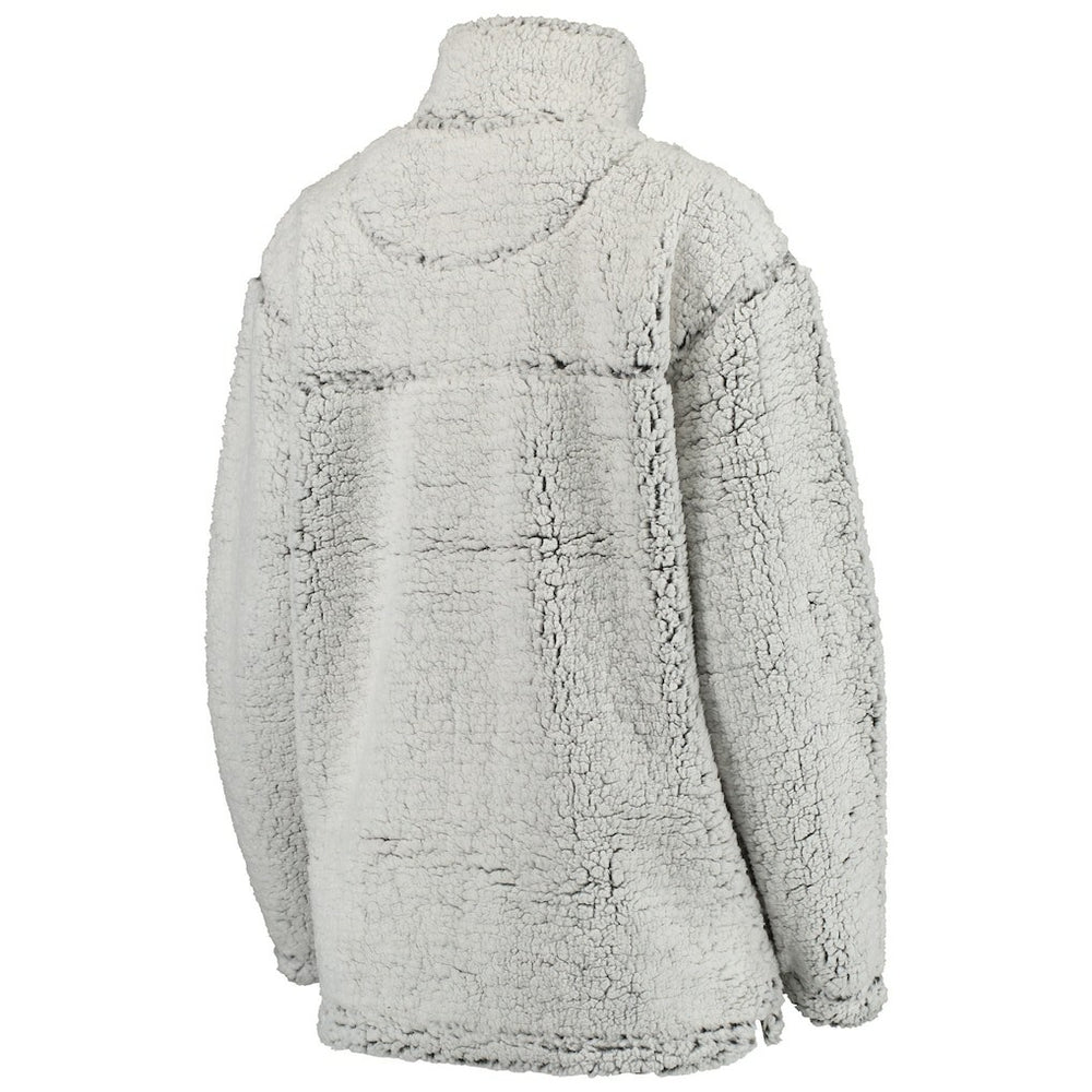 NFL Pittsburgh Steelers Women's Sherpa Quarter-Zip Pullover Jacket