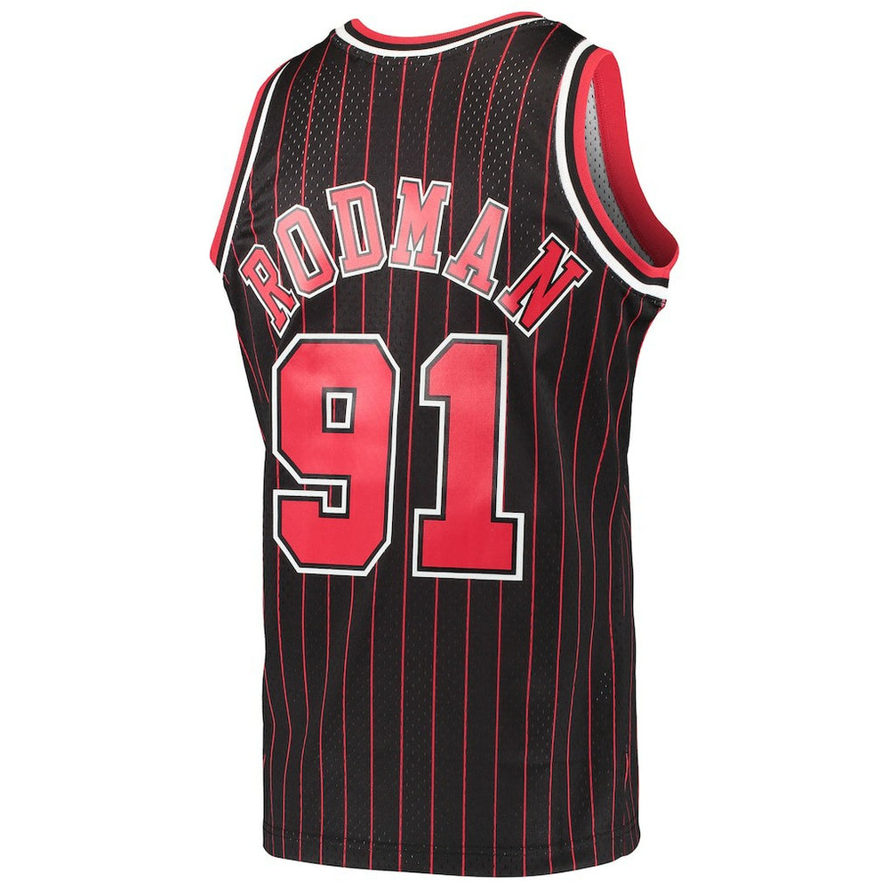 Dennis Rodman Chicago Bulls Hardwood Classics Swingman Jersey sale - Black | Mitchell & Ness cheap