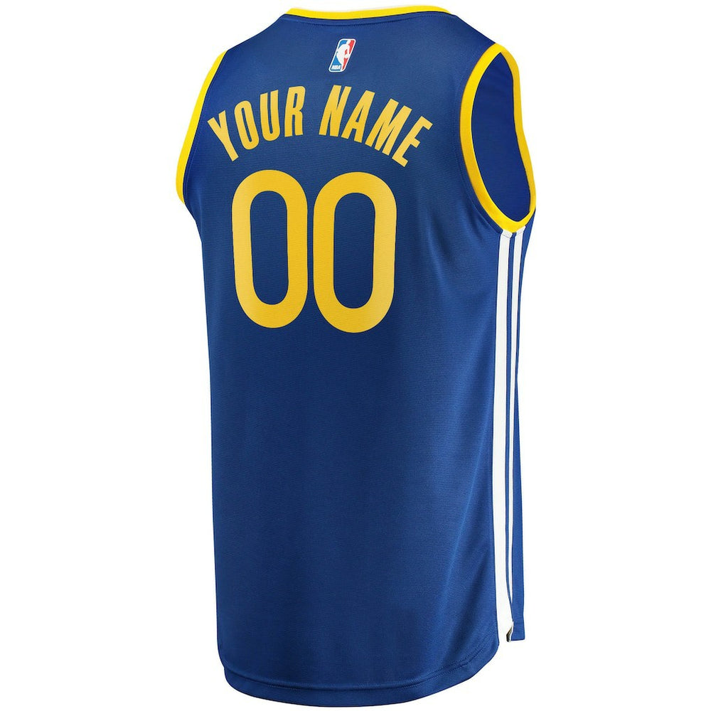 Golden State Warriors Fast Break Custom Replica Jersey Royal sale - Icon Edition | Fanatics outlet