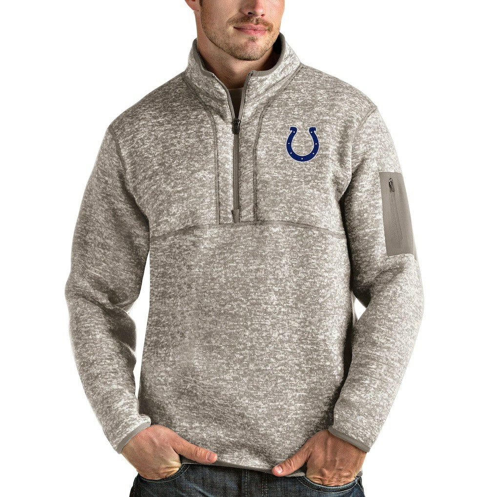 NFL Indianapolis Colts Antigua Fortune Quarter-Zip Pullover Jacket