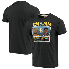 Donovan Mitchell & Rudy Gobert Utah Jazz NBA Jam T-Shirt - Charcoal sale