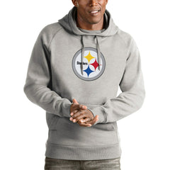 NFL Pittsburgh Steelers Antigua Victory Pullover Hoodie