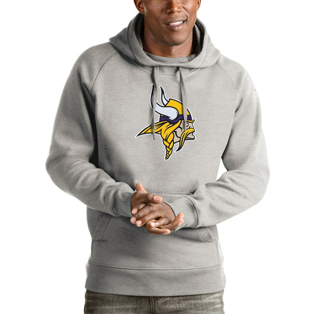 NFL Minnesota Vikings Antigua Victory Pullover Hoodie