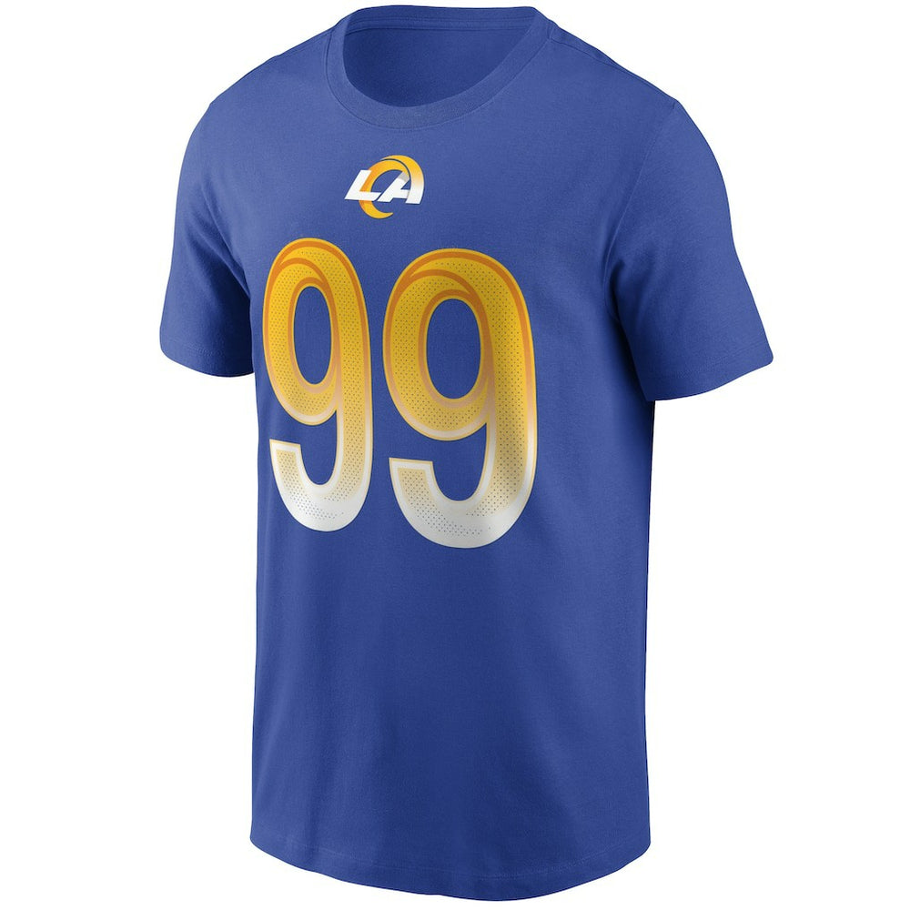 NFL Los Angeles Rams Aaron Donald  Name & Number T-Shirt