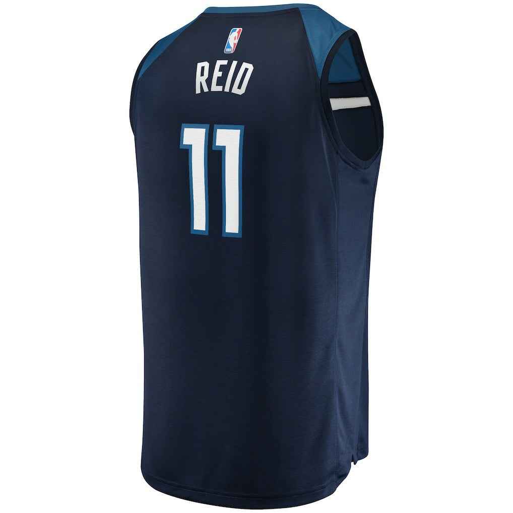 Naz Reid Minnesota Timberwolves Fast Break Replica Jersey Navy - Icon Edition | Fanatics shop