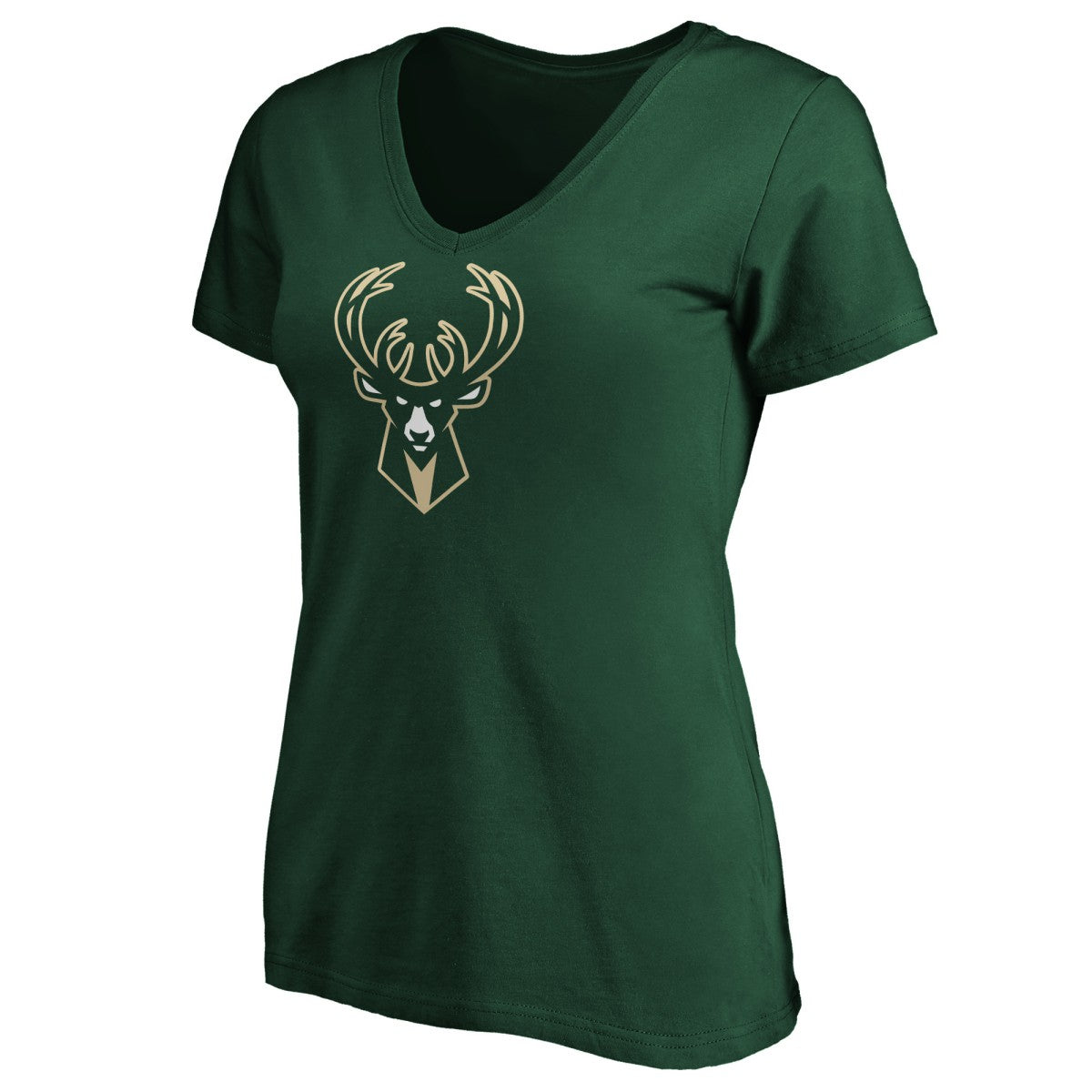 Giannis Antetokounmpo Milwaukee Bucks Women's Playmaker Name & Number V-Neck T-Shirt - Green for sale