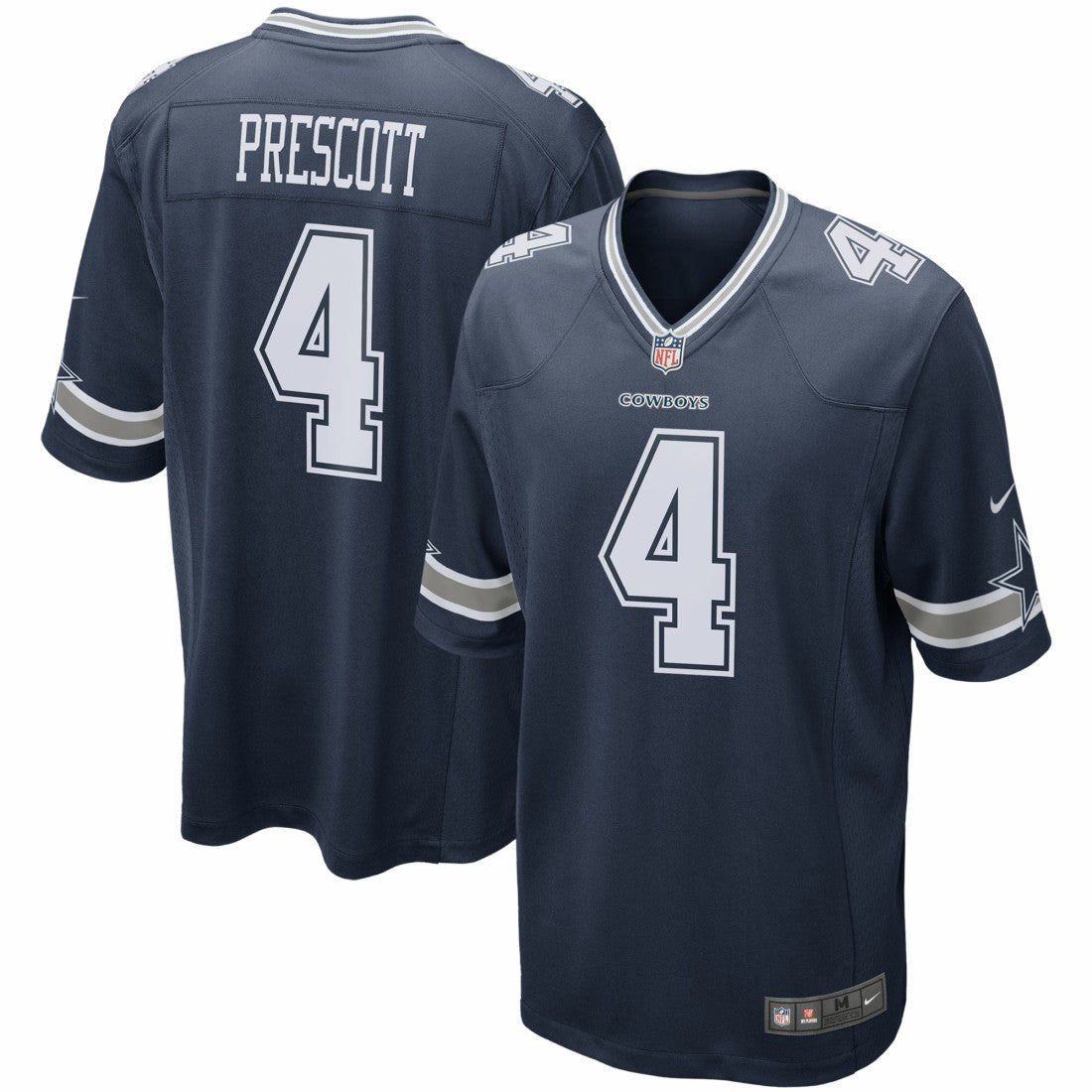 NFL Dallas Cowboys Dak Prescott  Game Team Jersey