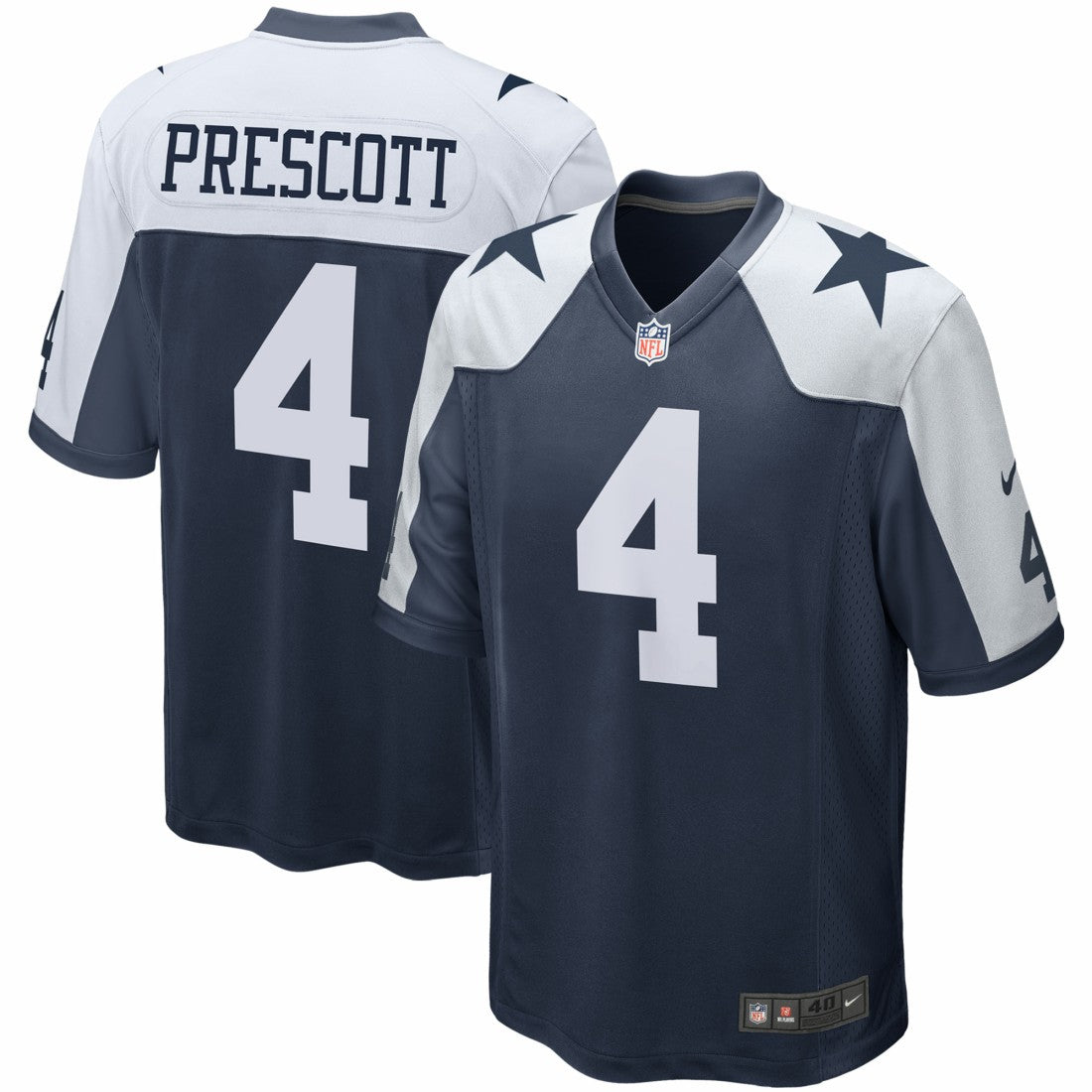 NFL Dallas Cowboys Dak Prescott  Alternate Game Team Jersey