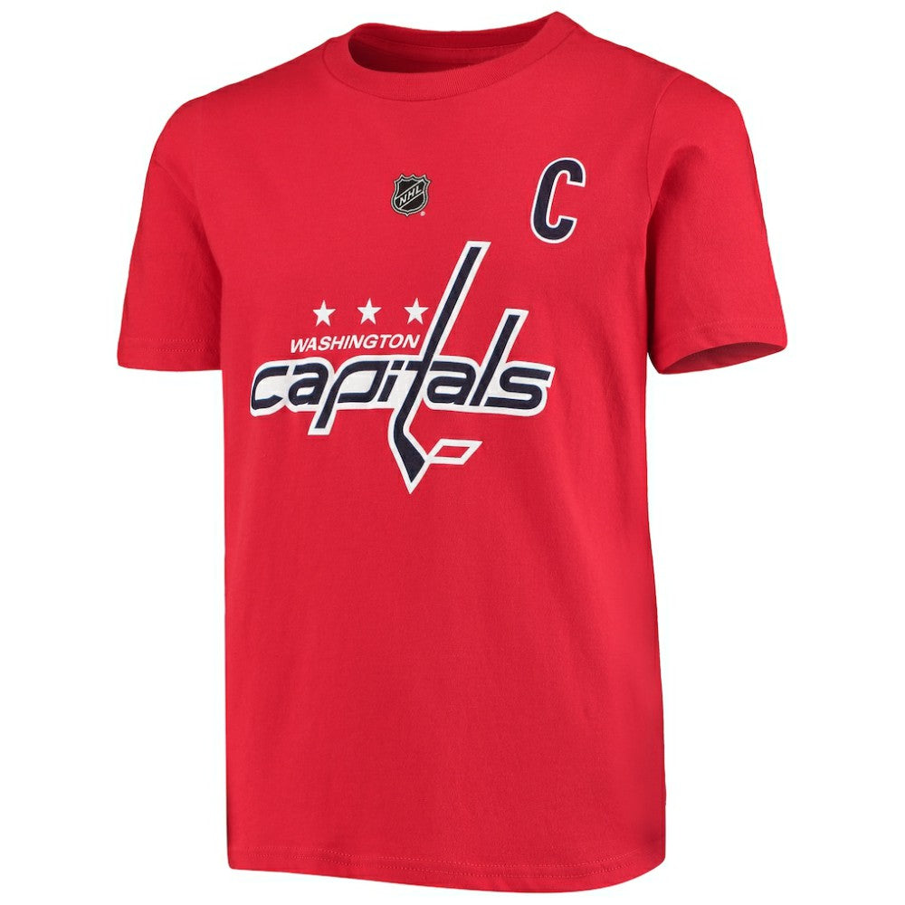 Alexander Ovechkin Washington Capitals Youth Player Name & Number T-Shirt