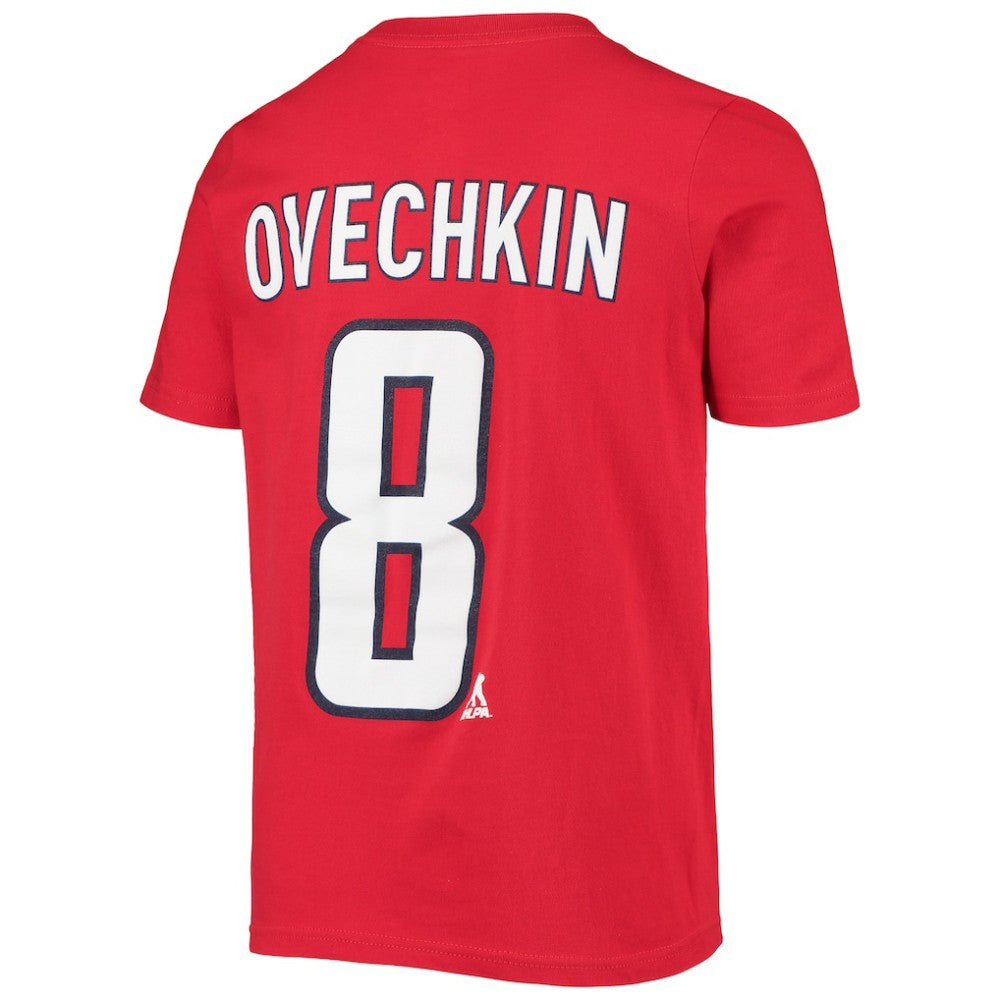Alexander Ovechkin Washington Capitals Youth Player Name & Number T-Shirt