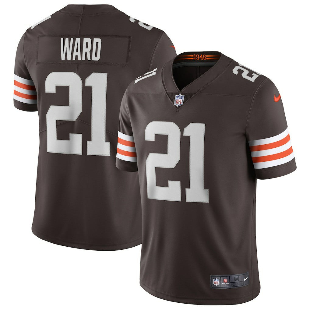 NFL Cleveland Browns Denzel Ward  Vapor Limited Jersey