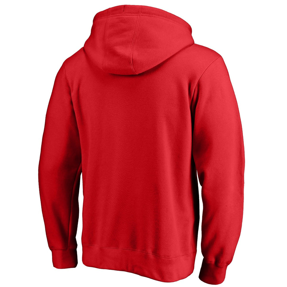 Washington Wizards Icon Primary Logo Fitted Pullover Hoodie - Red | Fanatics on sale