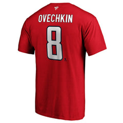 Alexander Ovechkin Washington Capitals Fanatics Authentic Stack Player Name & Number T-Shirt