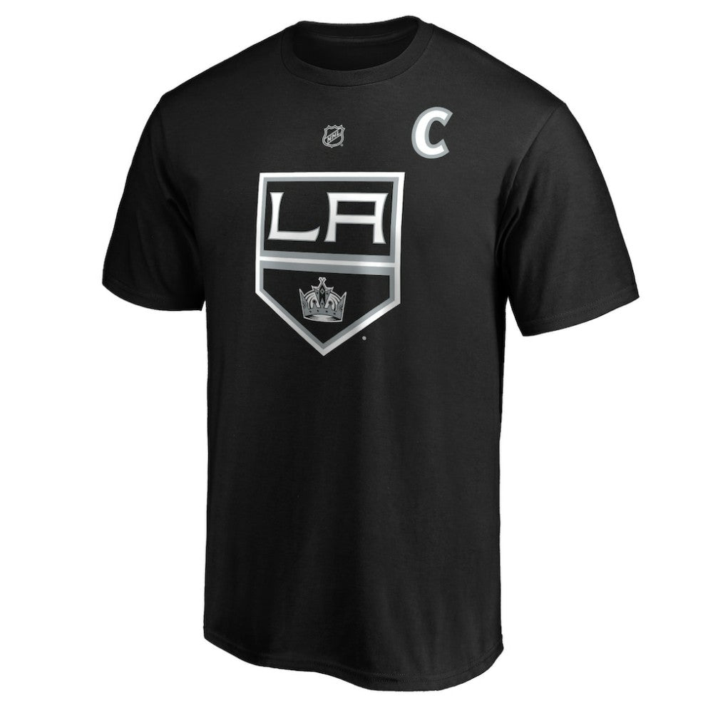 Anze Kopitar Los Angeles Kings Fanatics Authentic Stack Player Name & Number T-Shirt