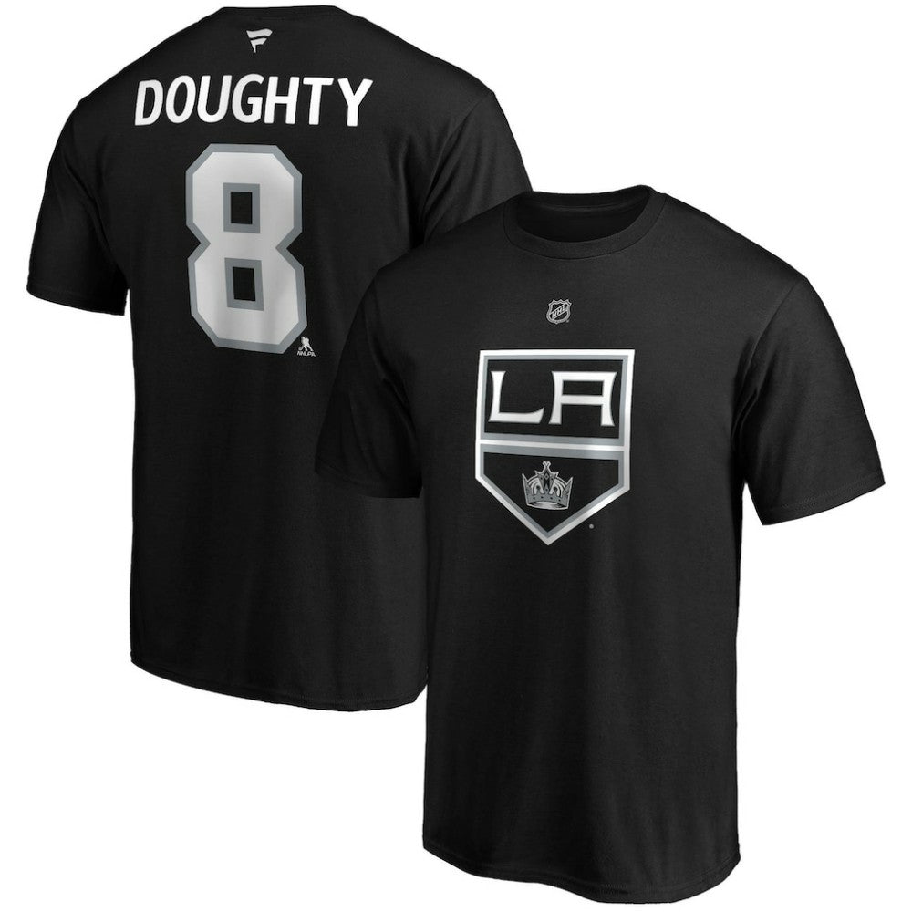 Drew Doughty Los Angeles Kings Fanatics Authentic Stack Name & Number Team T-Shirt