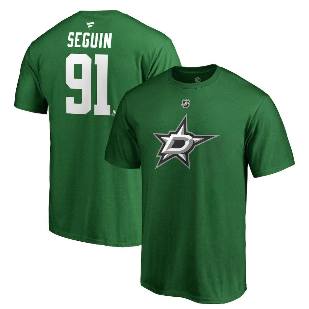 Tyler Seguin Dallas Stars Fanatics Authentic Stack Player Name & Number T-Shirt