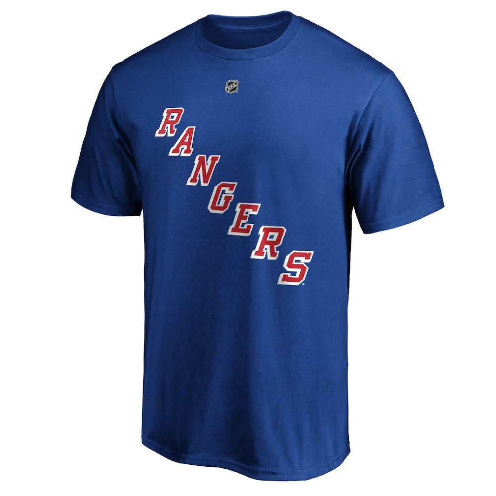 Mika Zibanejad New York Rangers Fanatics Authentic Stack Player Name & Number T-Shirt