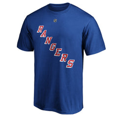 Mika Zibanejad New York Rangers Fanatics Authentic Stack Player Name & Number T-Shirt
