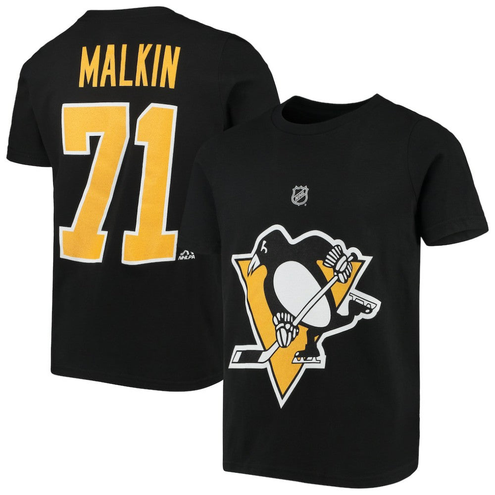 Evgeni Malkin Pittsburgh Penguins Youth Player Name & Number T-Shirt