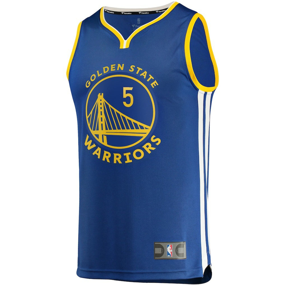 Kevon Looney Golden State Warriors Fast Break Replica Player Team Jersey sale - Icon Editi- Royal | Fanatics sale